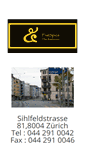 Mobile Screenshot of fivespices.ch